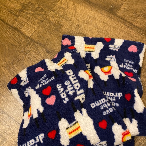 BUNDLE (2) Fuzzy Night Pants - Picture 3 of 5